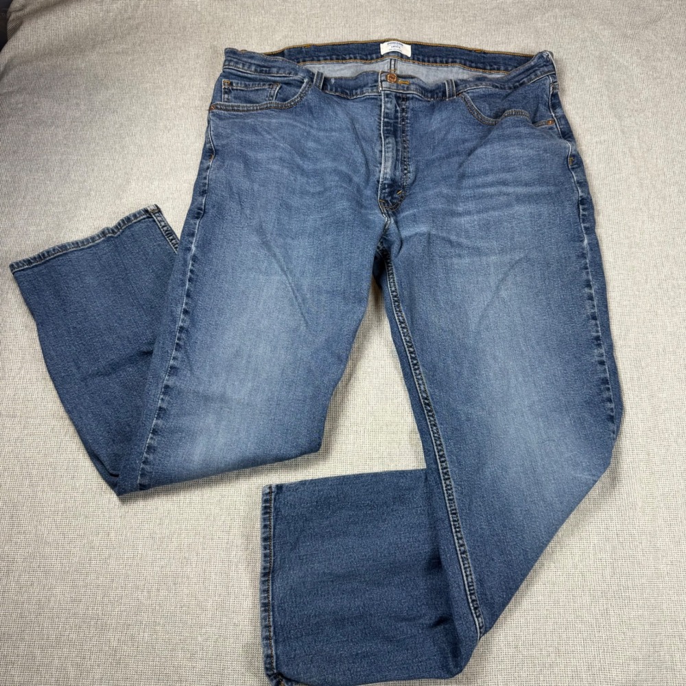 Denizen from Levis 285 Relaxed Fit Mens Jeans Blue W40 L30 Medium Wash Denim